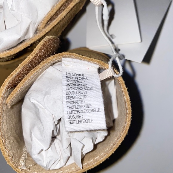 Janie & Jack Baby leather bow booties - Picture 6 of 6